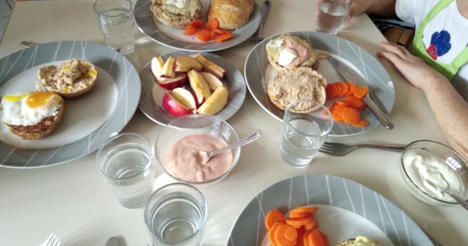 Burger auf tirolerisch 